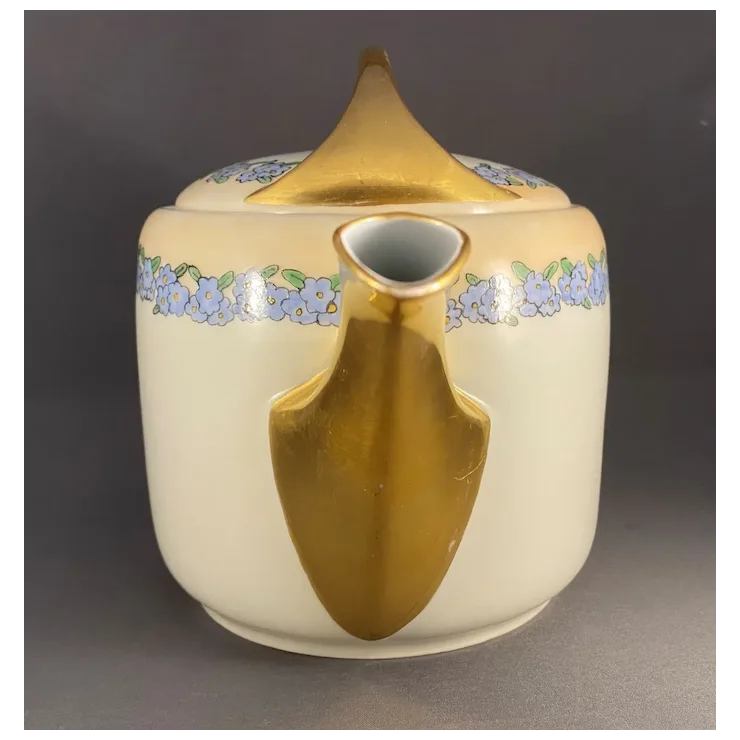 Rosenthal Selb Bavaria Donatello Floral Design Teapot (c.1907