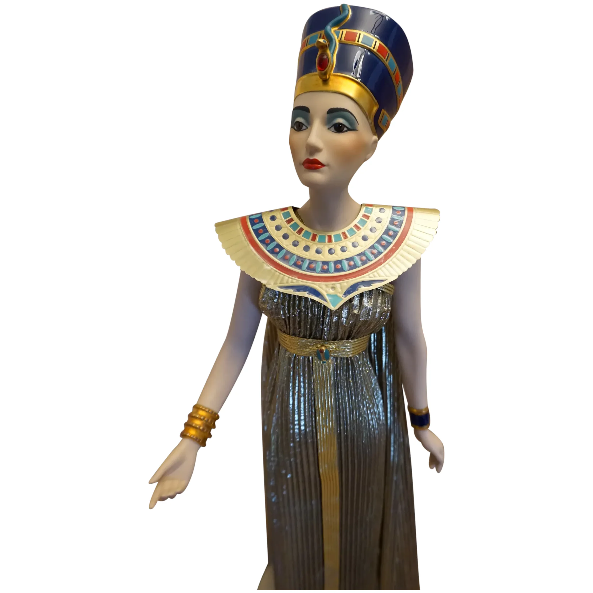 Stunning Franklin Mint Nefertiti Doll. For Sale at Ruby Lane