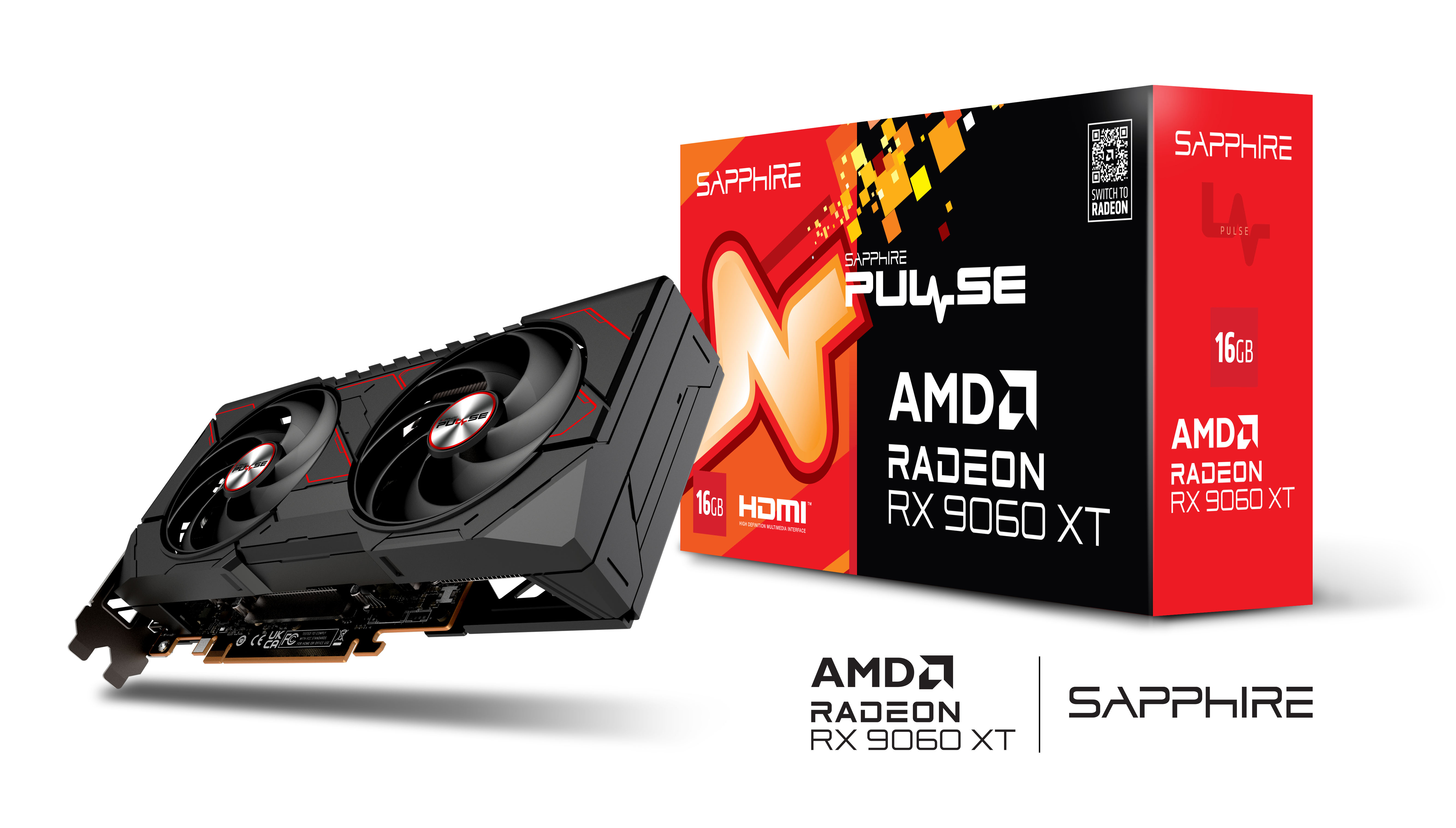 Graphics card Sapphire RX9060XT 16GB Gaming Pulse OC - Computer.is