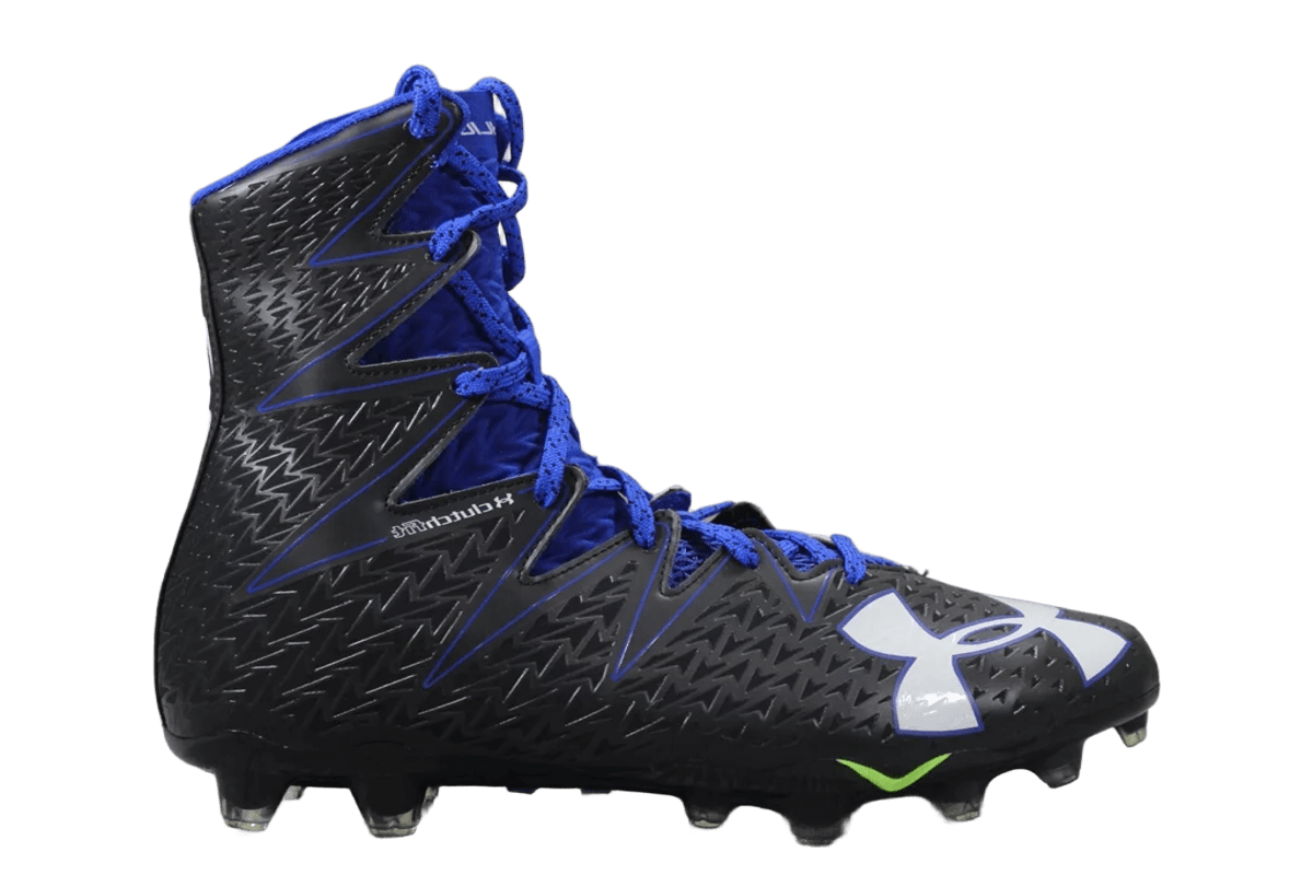 Under Armour Men's UA Highlight MC Football Cleats (Black/Royal