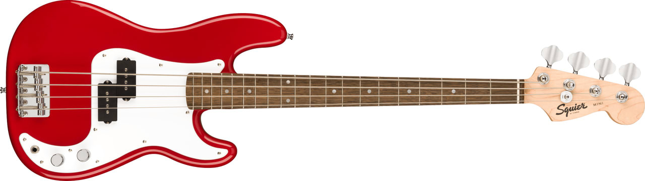 Squier Mini Precision Bass ®, Laurel Fingerboard, Dakota Red