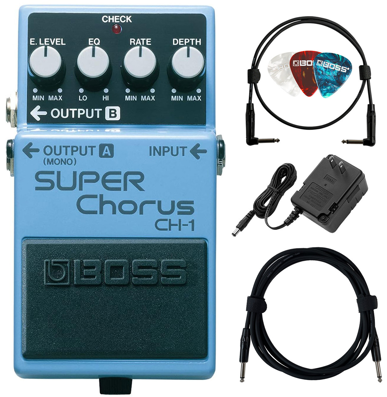 Boss CH-1 Super Chorus w/ Power Supply