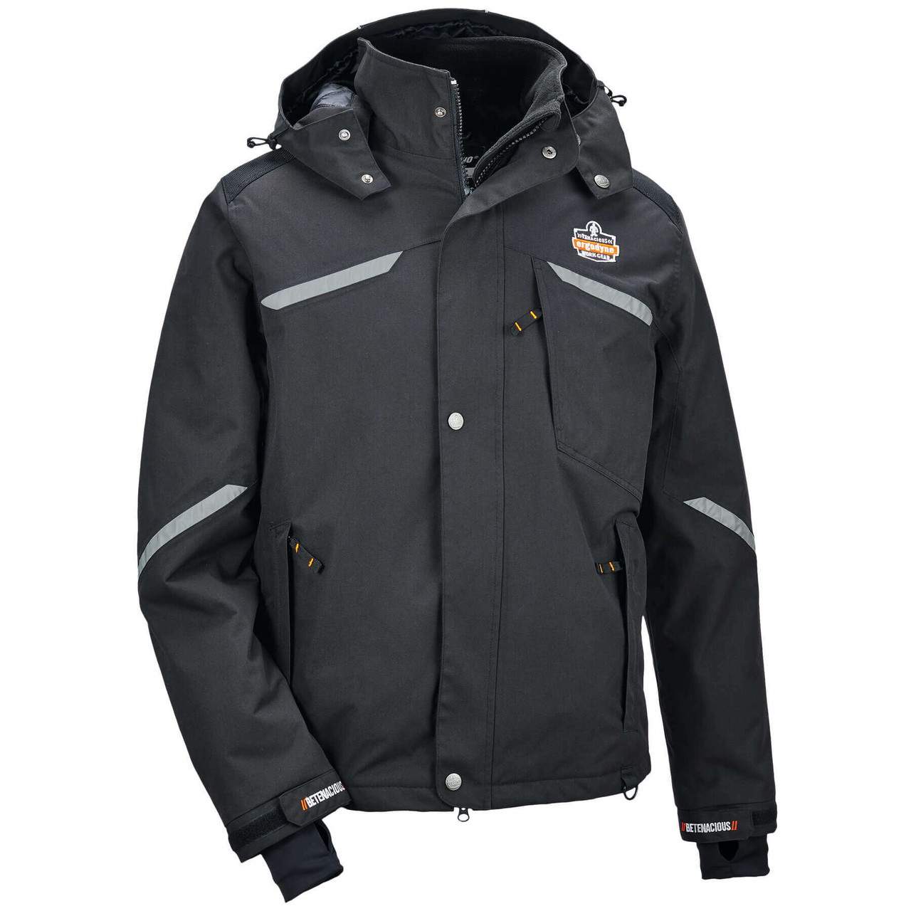 Ergodyne N-Ferno 6466 Winter Work Jacket - Heavy-Duty 500D Nylon