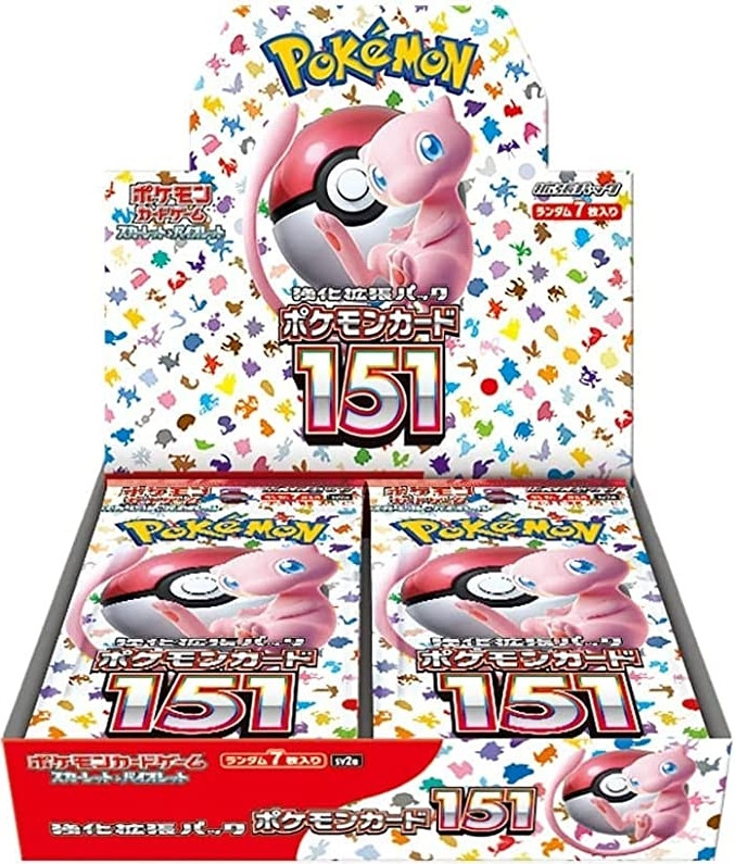 Pokemon Card Game TCG Card 151 set Booster BOX