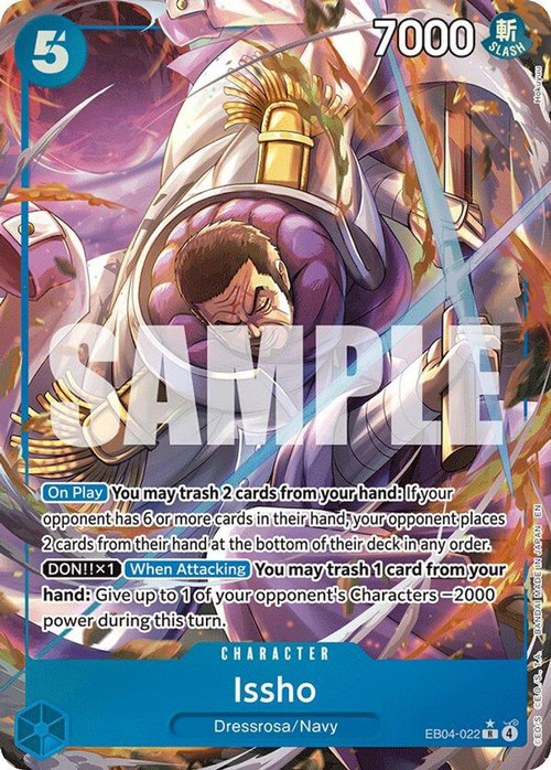 One Piece Trading Card Game The Azure Seas Seven Single Card Rare
