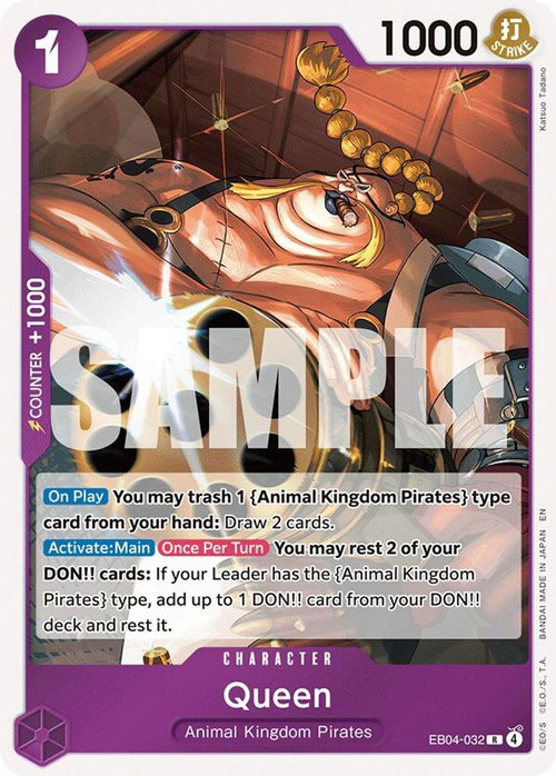 One Piece Trading Card Game The Azure Seas Seven Single Card Rare
