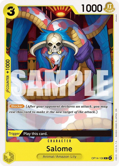 One Piece Trading Card Game The Azure Seas Seven Single Card