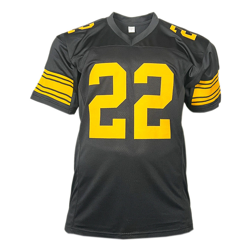 Najee Harris Signed Pittsburgh Color Rush Football Jersey (JSA) -