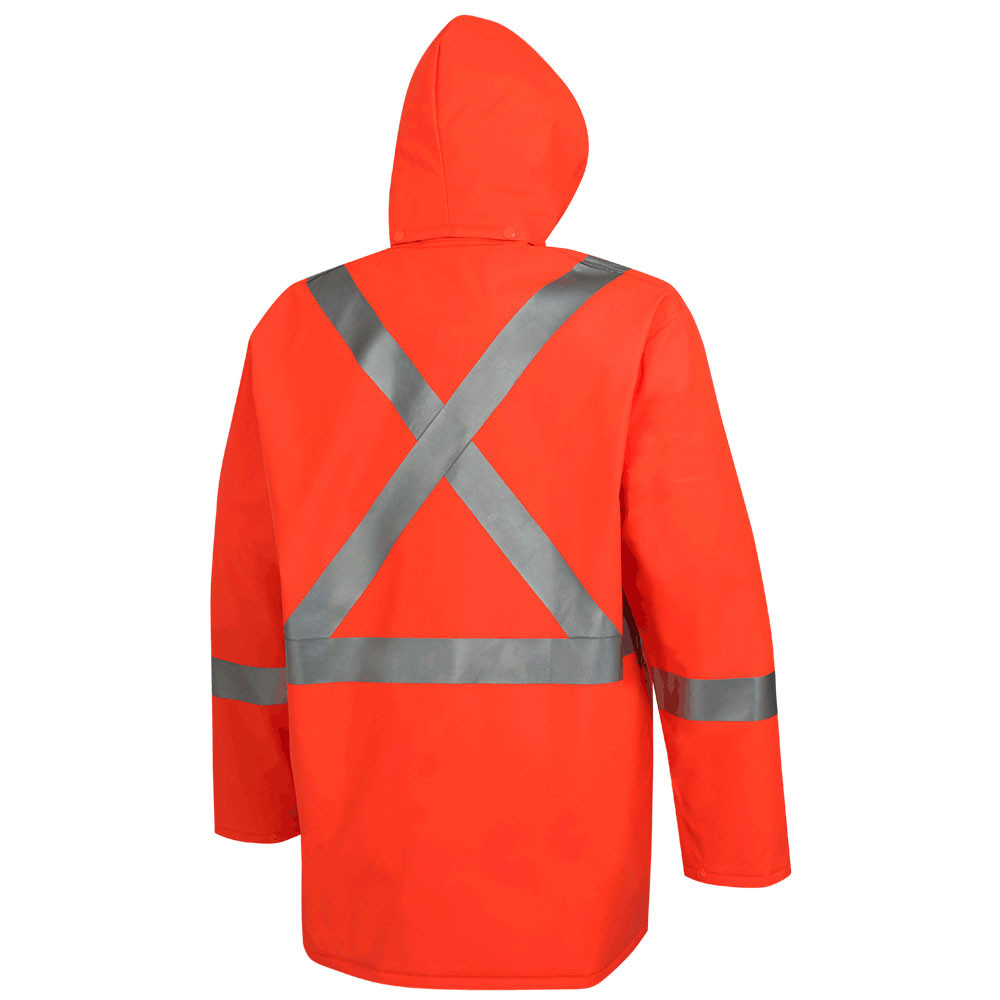 Pioneer 576J Flame Resistant Waterproof Rain Jacket - Hi-Vis