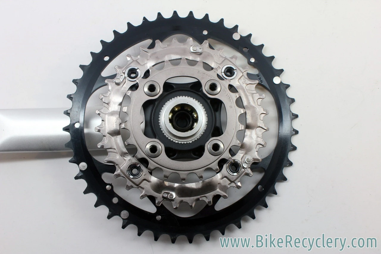 Shimano XT 9 Speed Crankset: FC-M751, 175mm, 44/32/22t, NOS w/Shop