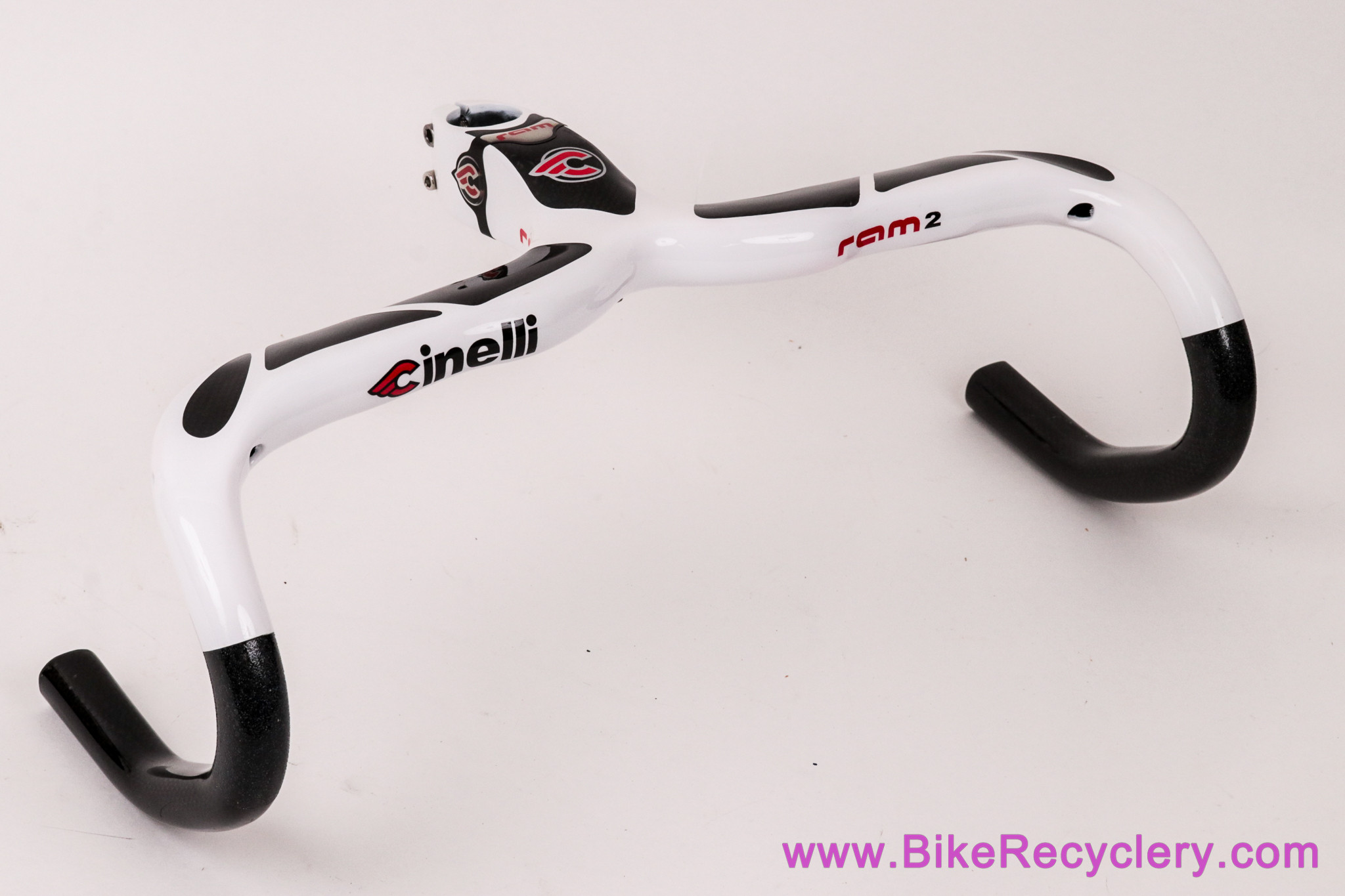 NOS Cinelli Ram 2 Integrated Handlebar: 42cm x 110mm - Carbon