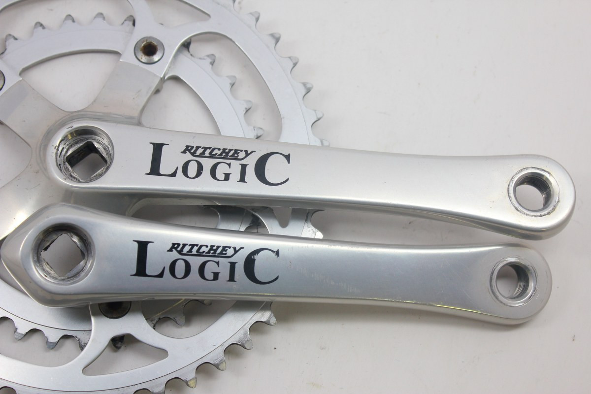 Ritchey Logic Cyclocross Crank: 170mm, 46/34T, 110mm BCD Silver