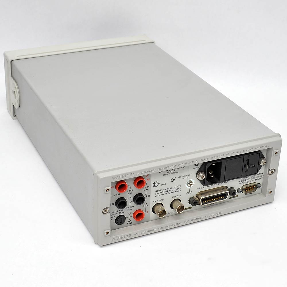 Agilent 34401A Digital Multimeter DMM 6½-Digit True RMS w/ GPIB