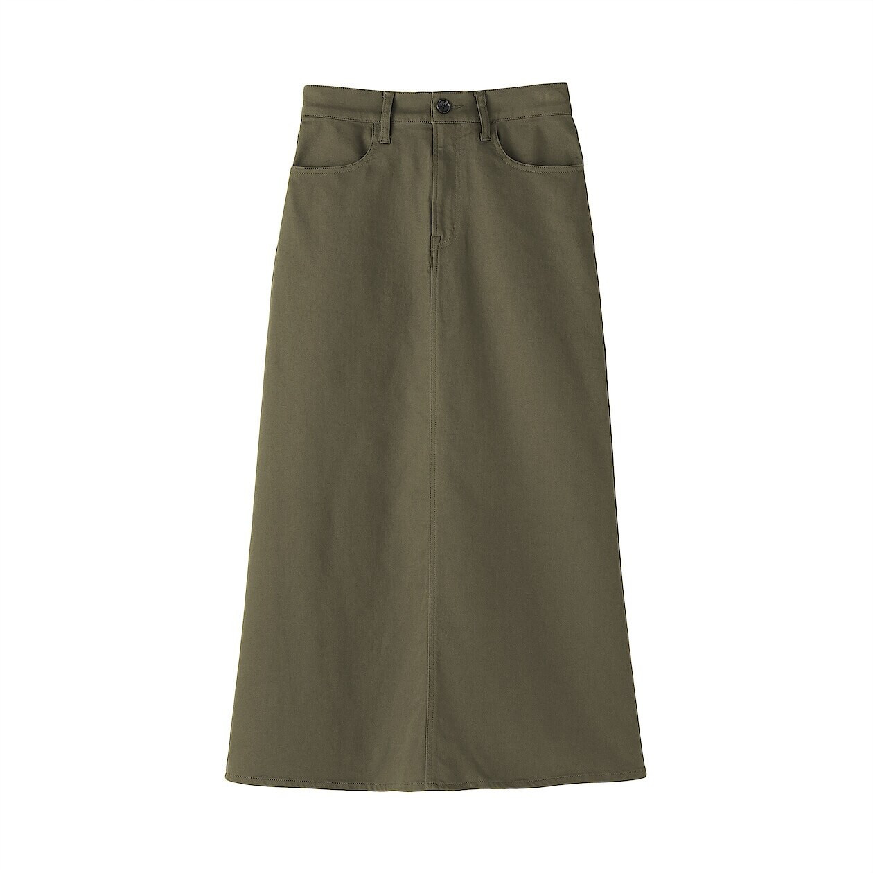 Women's Stretch Chino A‐Line Skirt | MUJI
