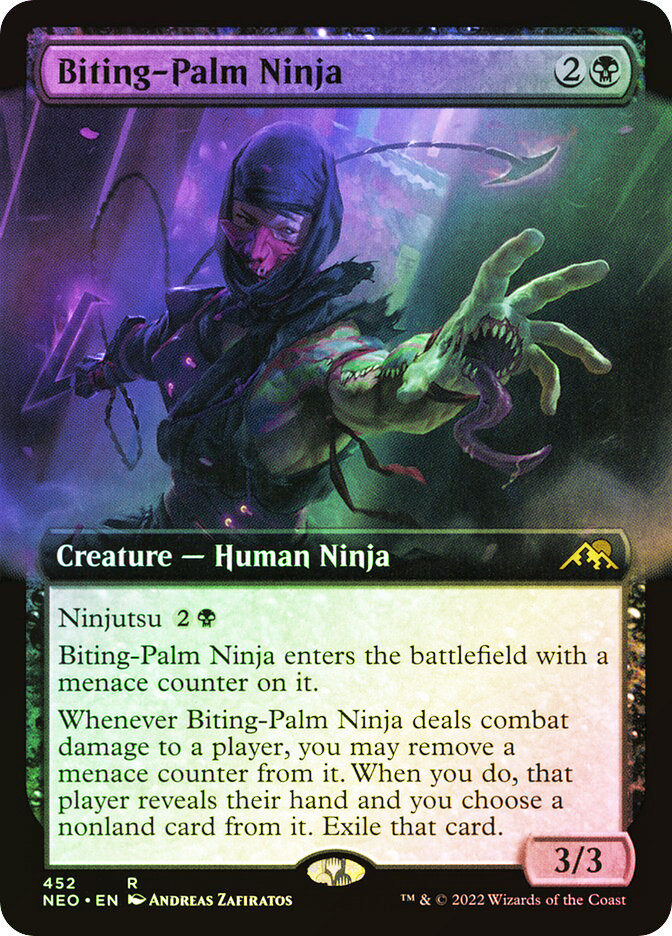 Biting-Palm Ninja (#452) | Kamigawa: Neon Dynasty | Star City Games