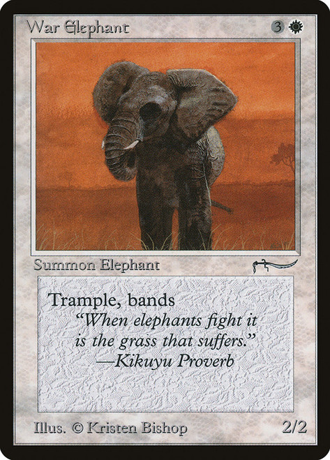 War Elephant (Light) | Arabian Nights | Star City Games