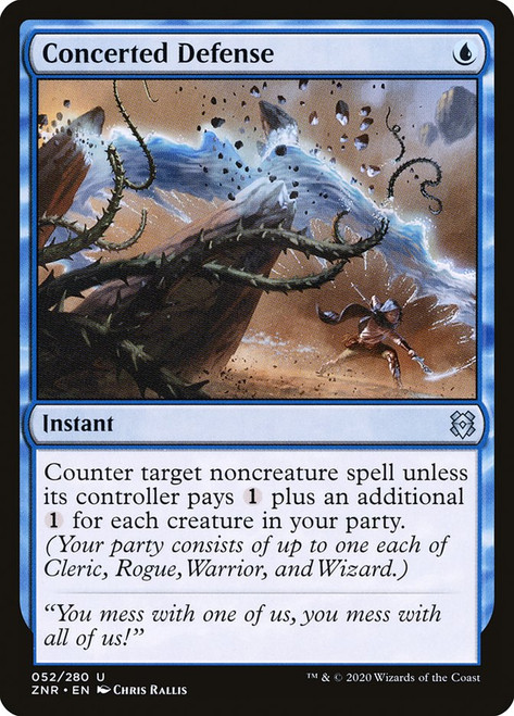 Concerted Defense | Zendikar Rising | Star City Games