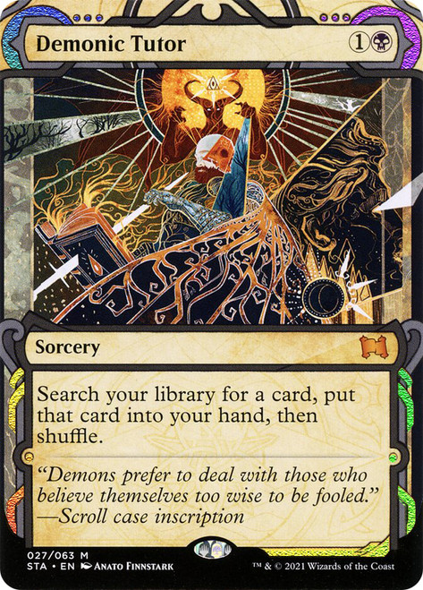Demonic Tutor (Alternate Art) | Strixhaven Mystical Archive