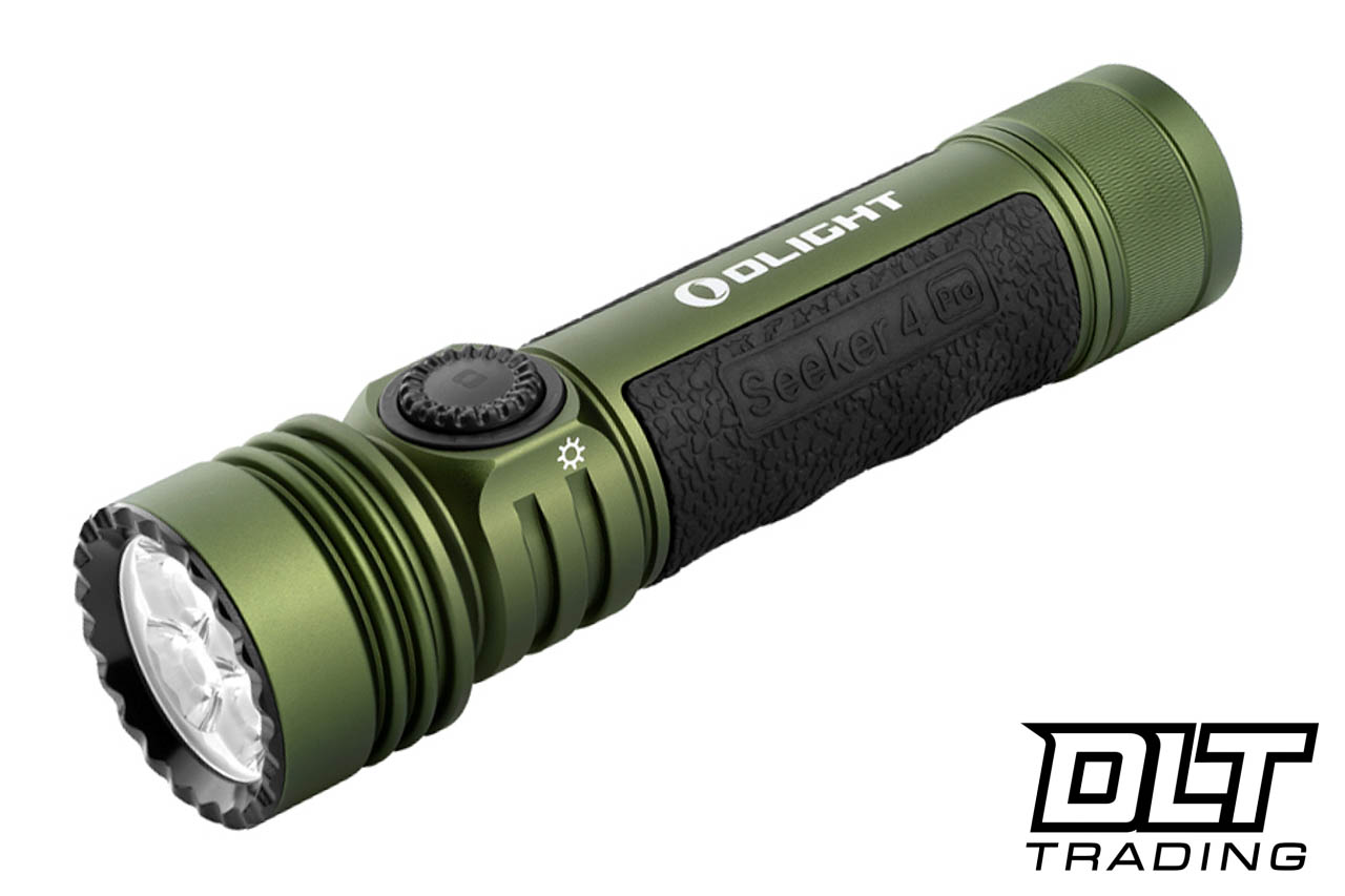 Olight Seeker 4 Pro - OD Green - Cool White - DLT Trading