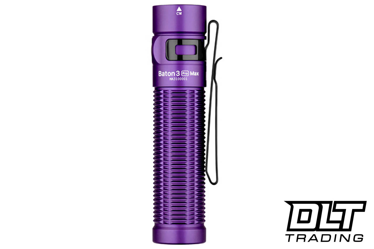 Olight Baton 3 Pro Max - Purple - Cool White - DLT Trading