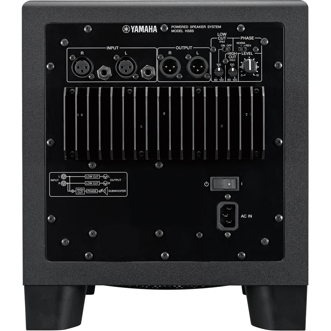 Yamaha HS8S Powered Subwoofer | FrontEndAudio.com