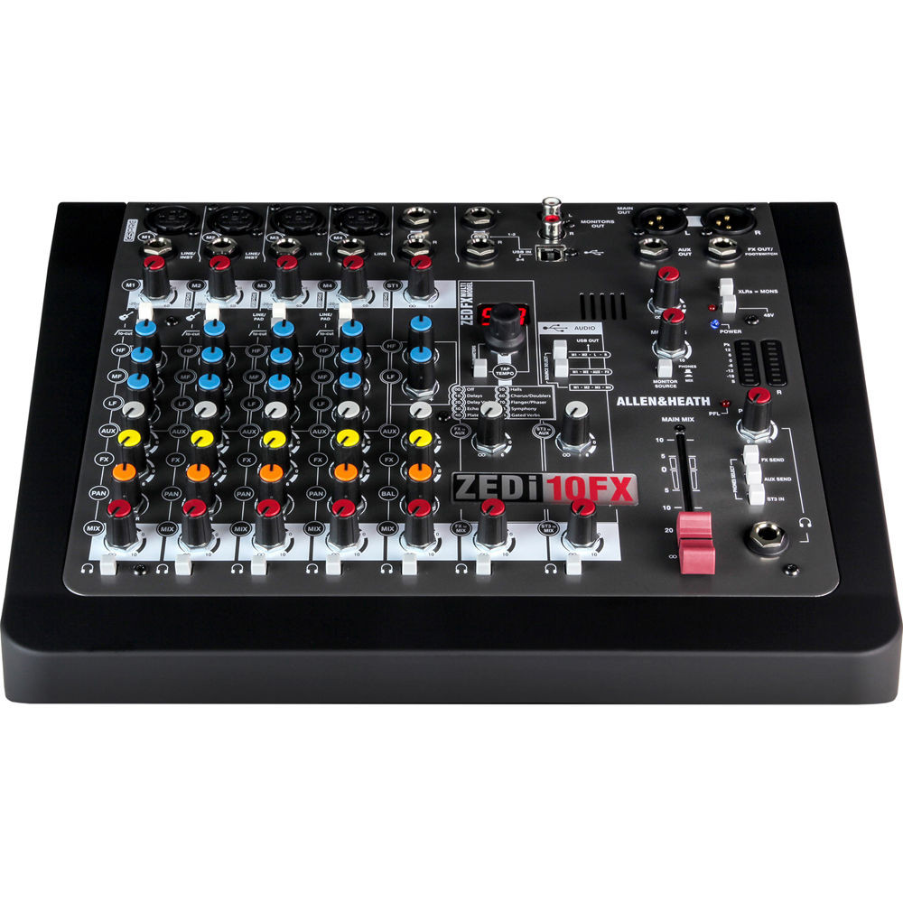 Allen & Heath ZEDi-10FX Mixer | FrontEndAudio.com
