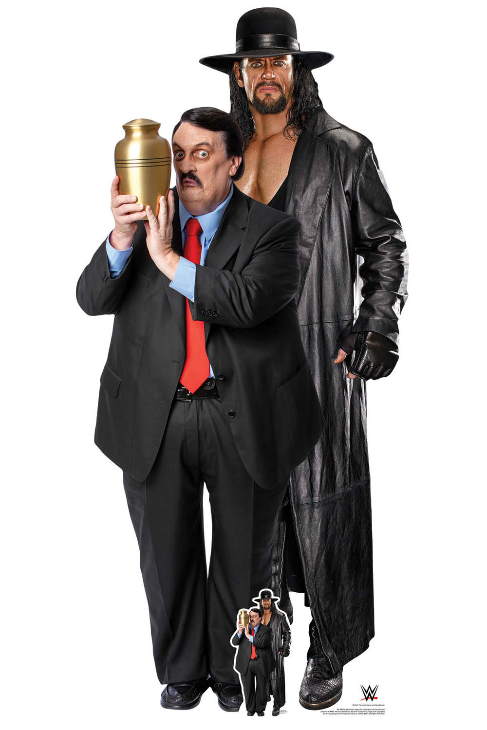ジ・アンダーテイカーとポール・ベアラー wwe 等身大段ボール切り抜き