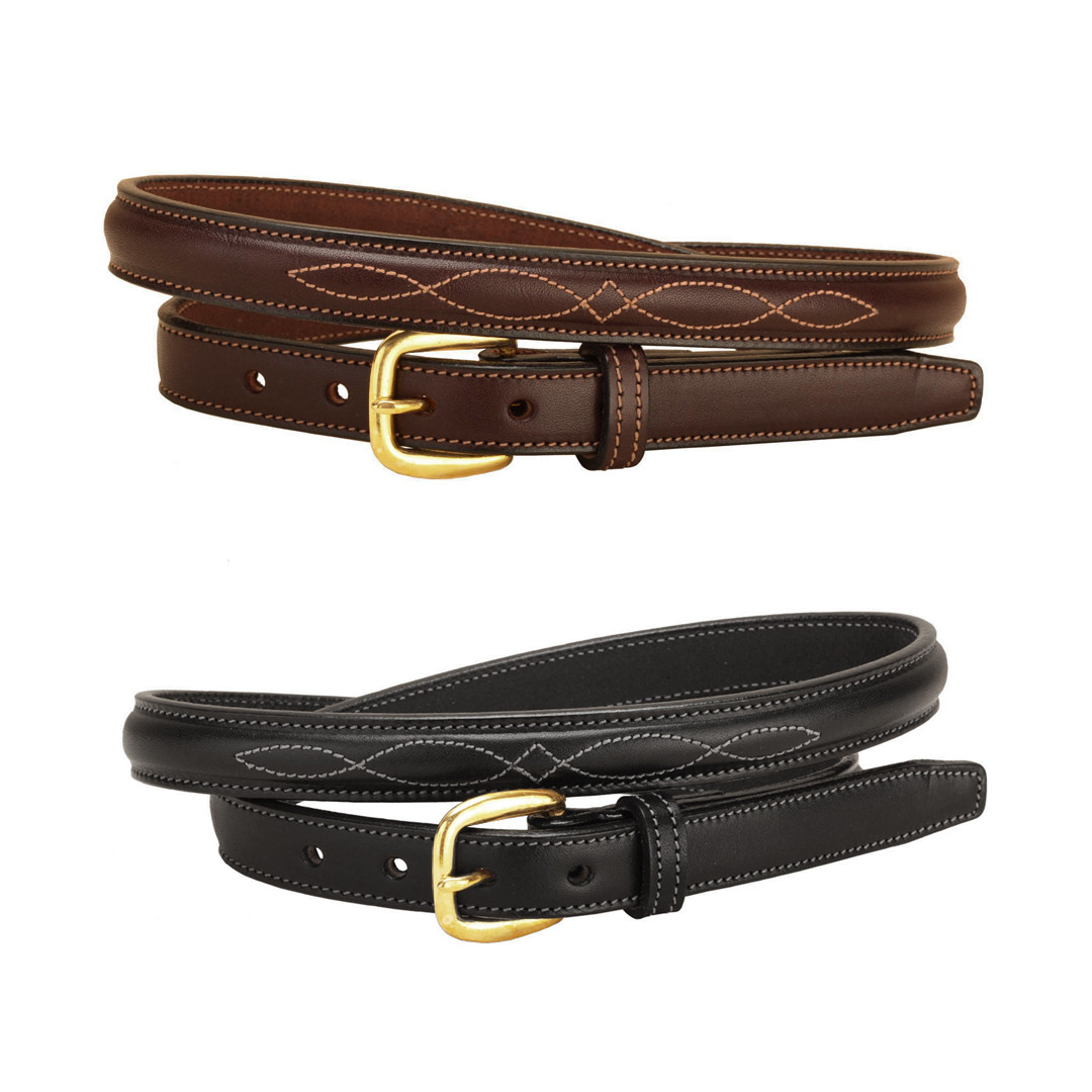 Tory Raised Fancy Stitched Belt