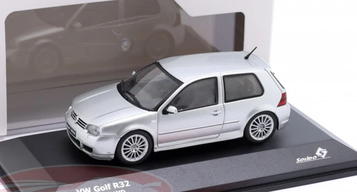 1/43 Solido 2003 Volkswagen VW Golf IV R32 (Blue) Car Model