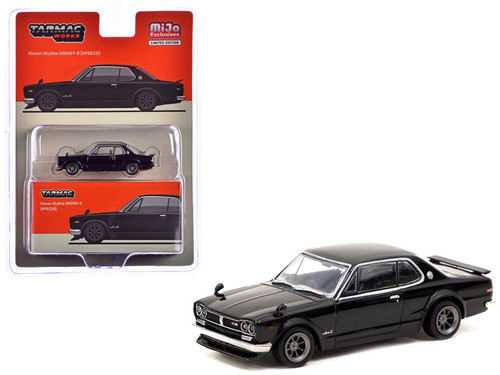 1/64 Tarmac Works Nissan Skyline 2000 GT-R (KPGC10) Black