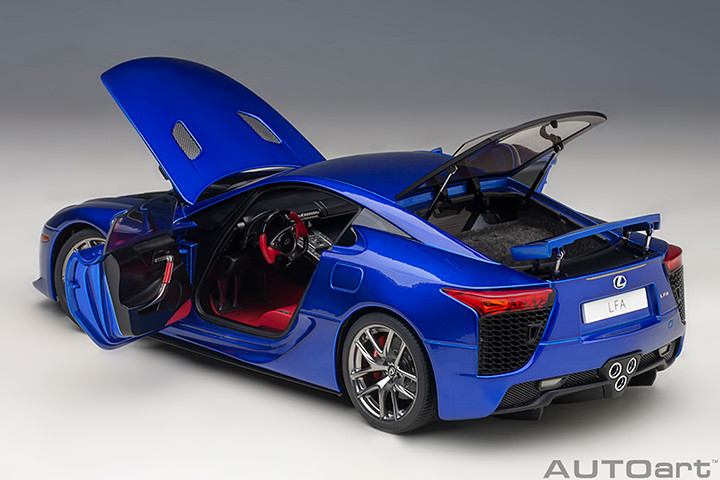 1/18 AUTOart Lexus LFA (Pearl Blue) Car Model - LIVECARMODEL.com