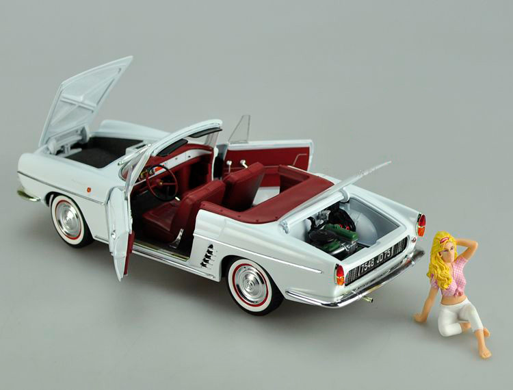 1/18 Norev Renault Floride Blanc / Caravelle Diecast Car Model