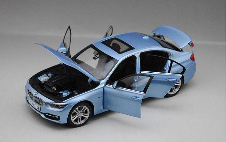 1/18 Paragon BMW F30 3 Series 335i (Blue) Diecast Car Model