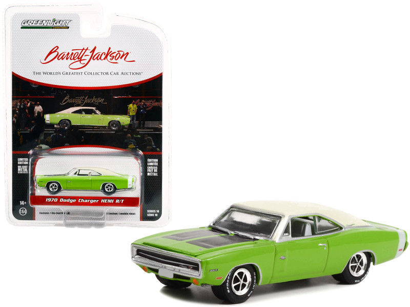 1970 Dodge Charger HEMI R/T Sublime Green with White Roof and