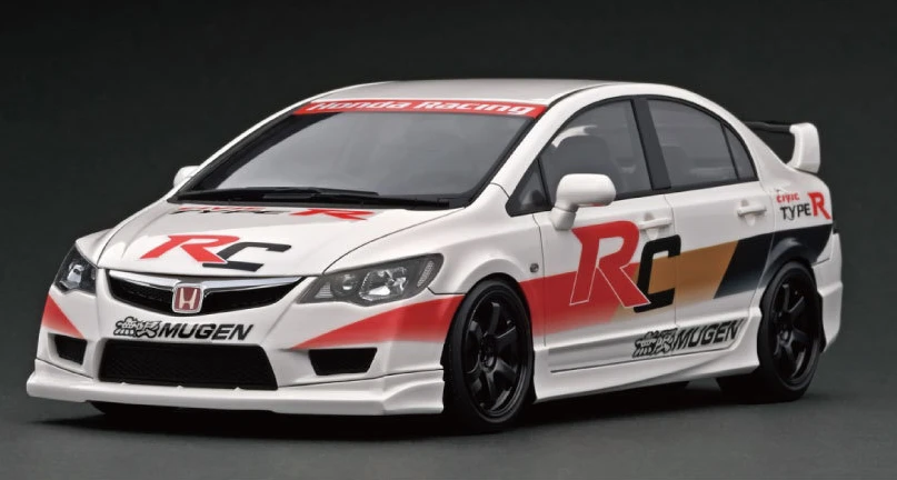 1/18 IG Honda CIVIC (FD2) TYPE R White - LIVECARMODEL.com
