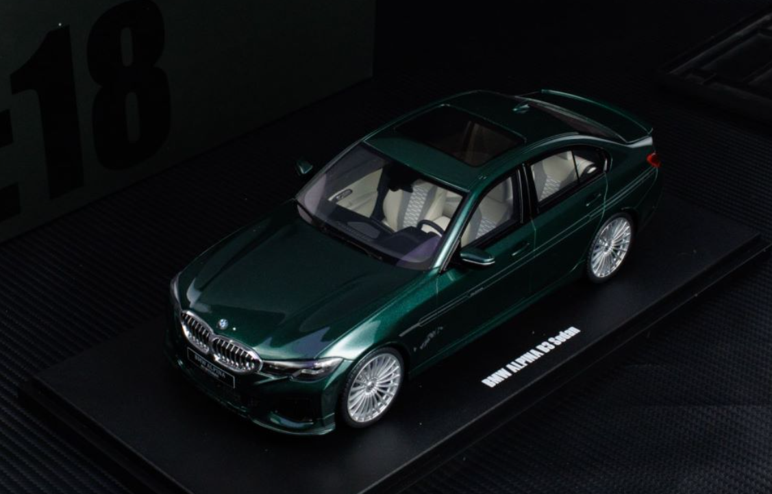 1/18 GT Spirit BMW Alpina B3 G20 (Green) Car Model - LIVECARMODEL.com