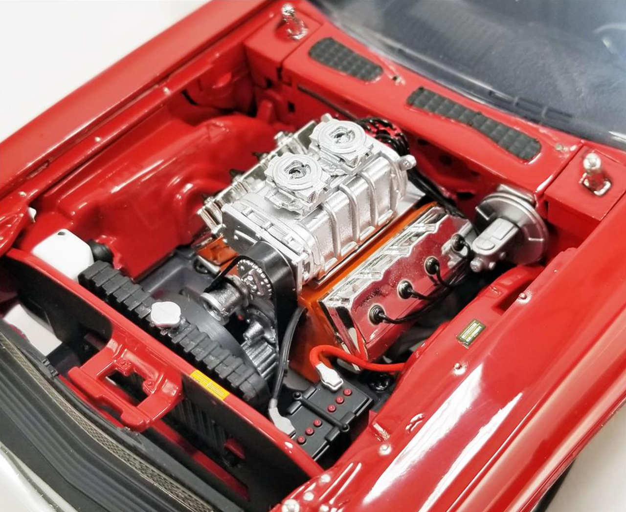 1/18 ACME 1970 Dodge Challenger R/T Dodge Fever (Bright Red