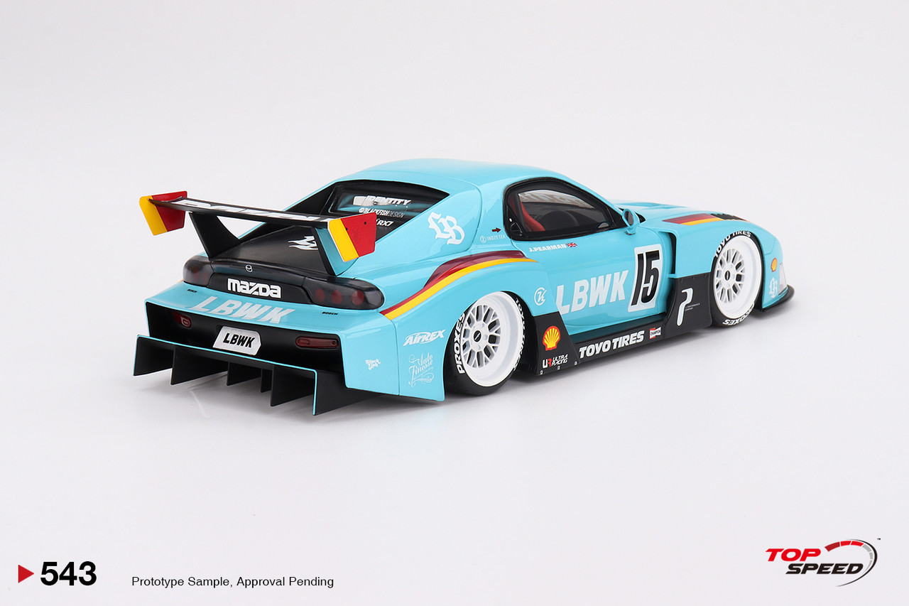 1/18 Top Speed Mazda RS7 RX-7 LB-Super Silhouette Liberty Walk