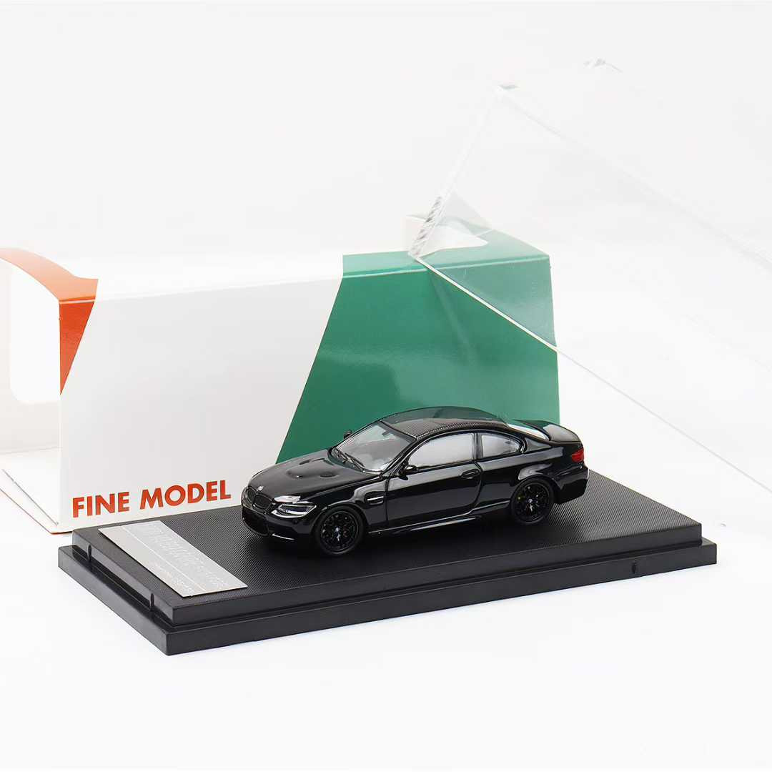 1/64 Fine Model BMW M3 E92 (Black) Diecast Car Model