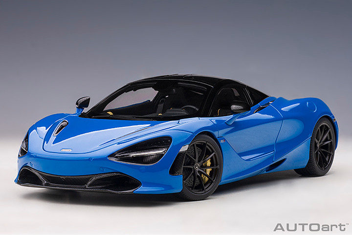 1/18 AUTOart McLaren 720s (Blue) Car Model - LIVECARMODEL.com