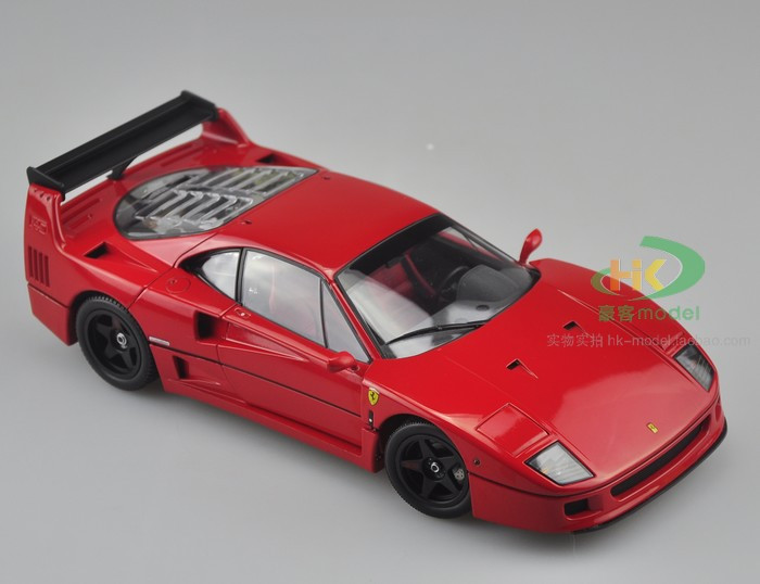 1/18 Kyosho Ferrari F40 Light Weight LM Wing (Red) Diecast Car
