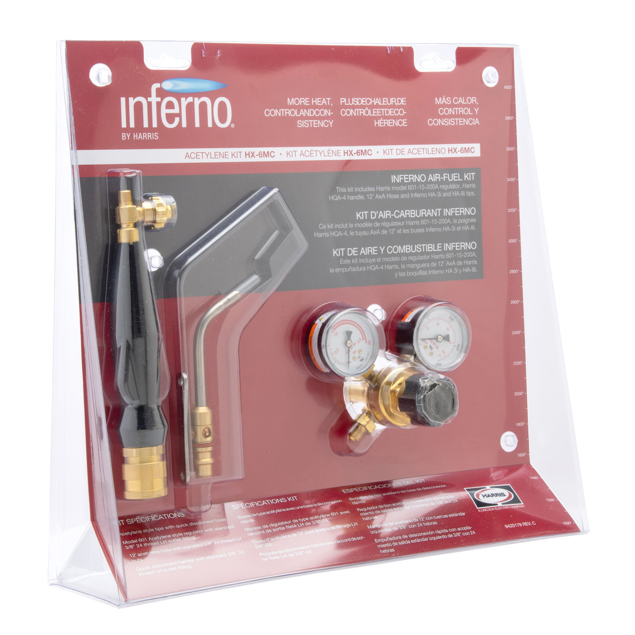 Harris Inferno HX-5MC Plumber's Acetylene Torch Kit