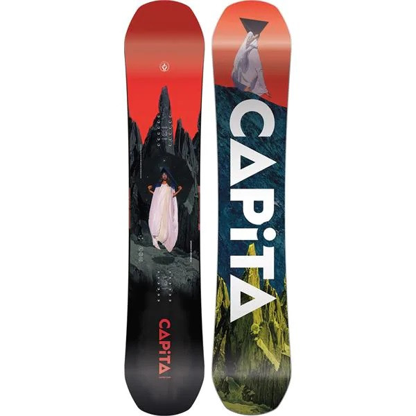 Capita Defenders Of Awesome Snowboard 2021 Red 154 | Boardparadise.com