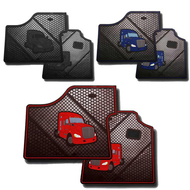 Kenworth T680 Rubber Floor Mats - Raney's Truck Parts