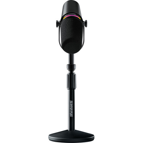 Shure MV7+-K-BNDL Podcast XLR/USB Microphone Bundle with Gator
