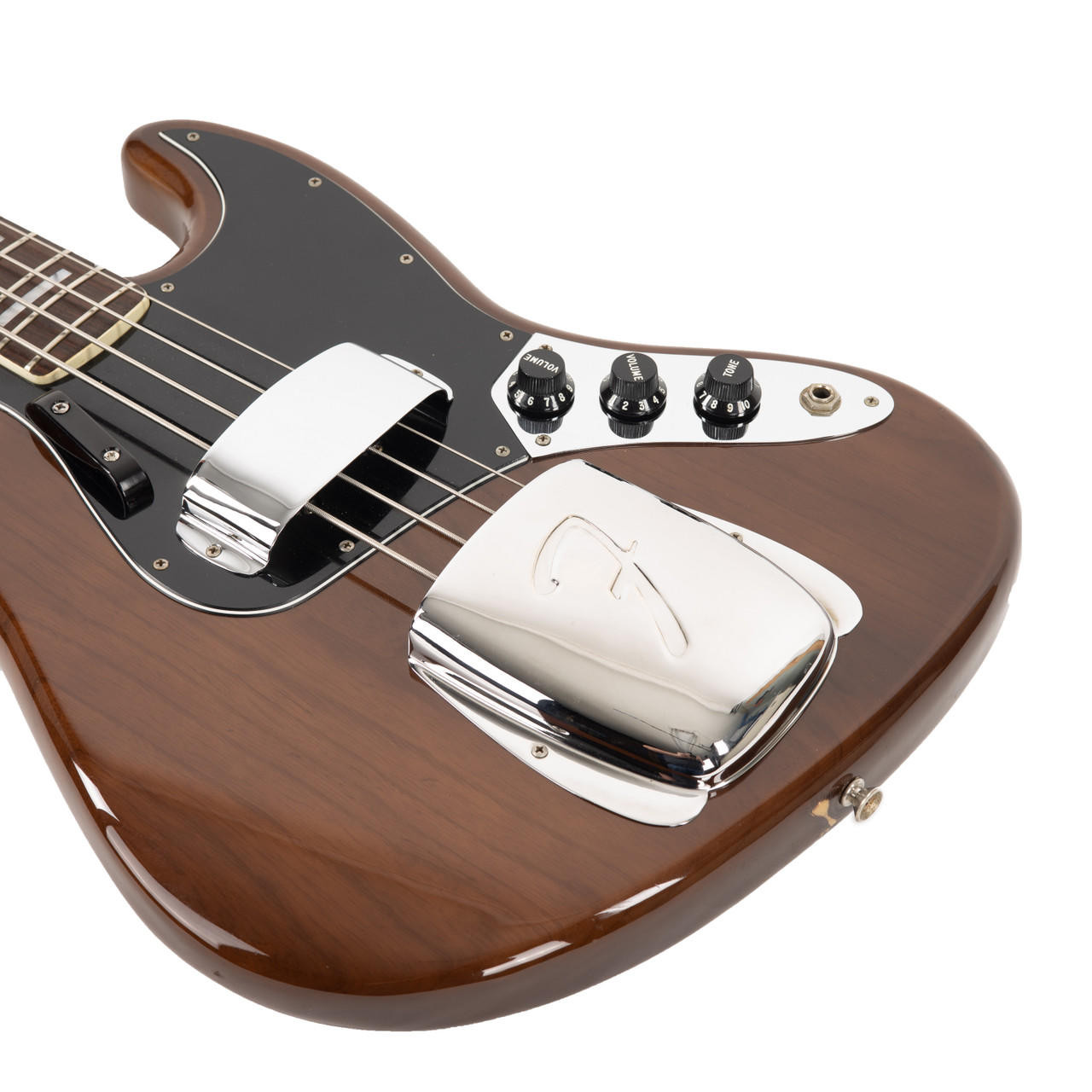Vintage Fender Jazz Bass Mocha Walnut 1978 | Cream City Music