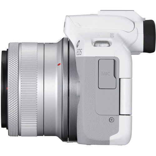Canon EOS R50 Mirrorless Camera with 18-45mm Lens (White