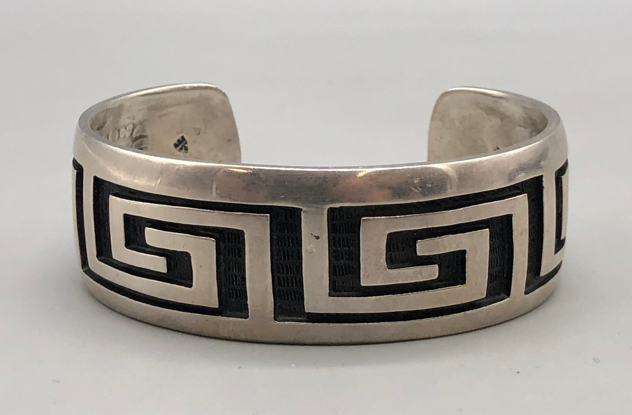 Bernard Dawahoya Hopi Overlay Bracelet