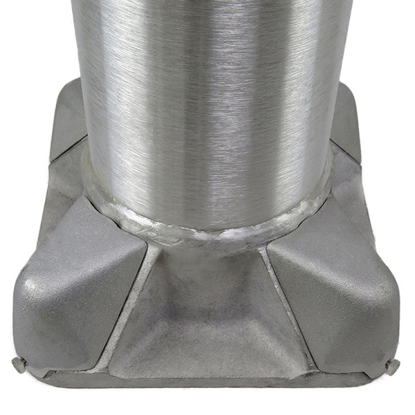 Round Straight Aluminum Light Pole 25 ft 7 in - .188 in