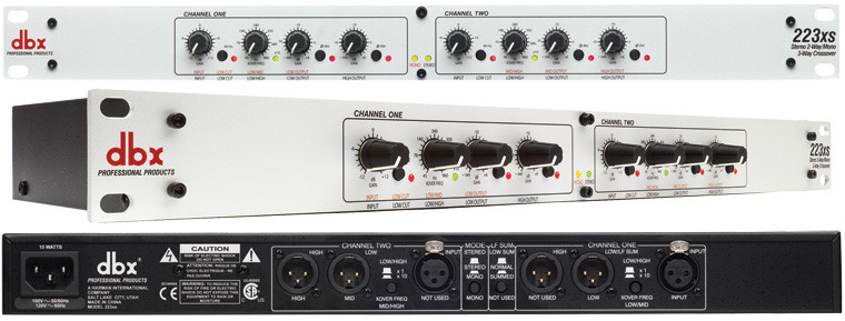 DBX 223XS - Crossovers